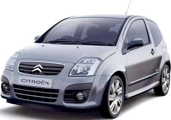 Audi A2 9/00 Citroen C2 05/08-11/09